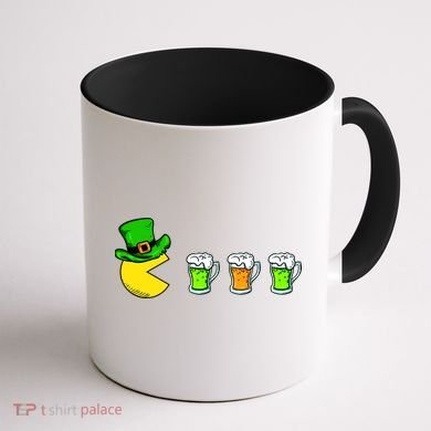Retro St. Patrick's Day Drinking Game Coffee Mug back