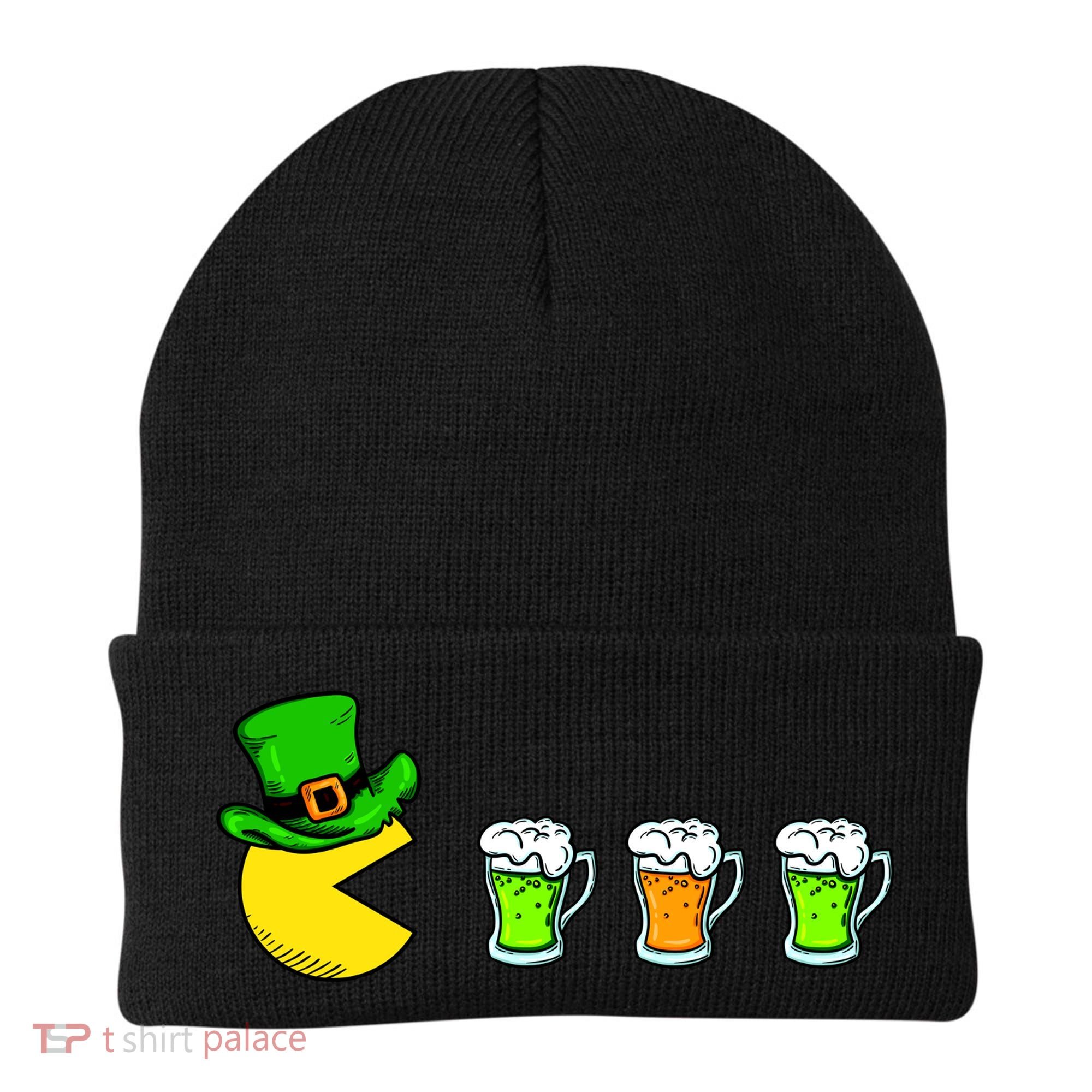 Retro St. Patrick's Day Drinking Game Beanie