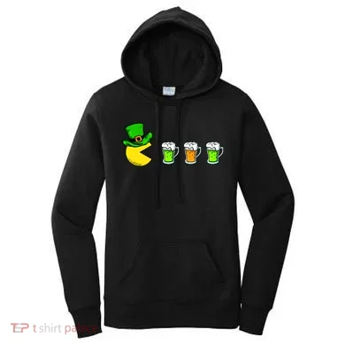 Retro St. Patrick's Day Drinking Game Women's Hoodie