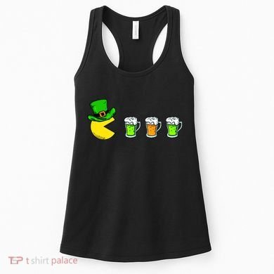 Retro St. Patrick's Day Drinking Game Women's Tank Top