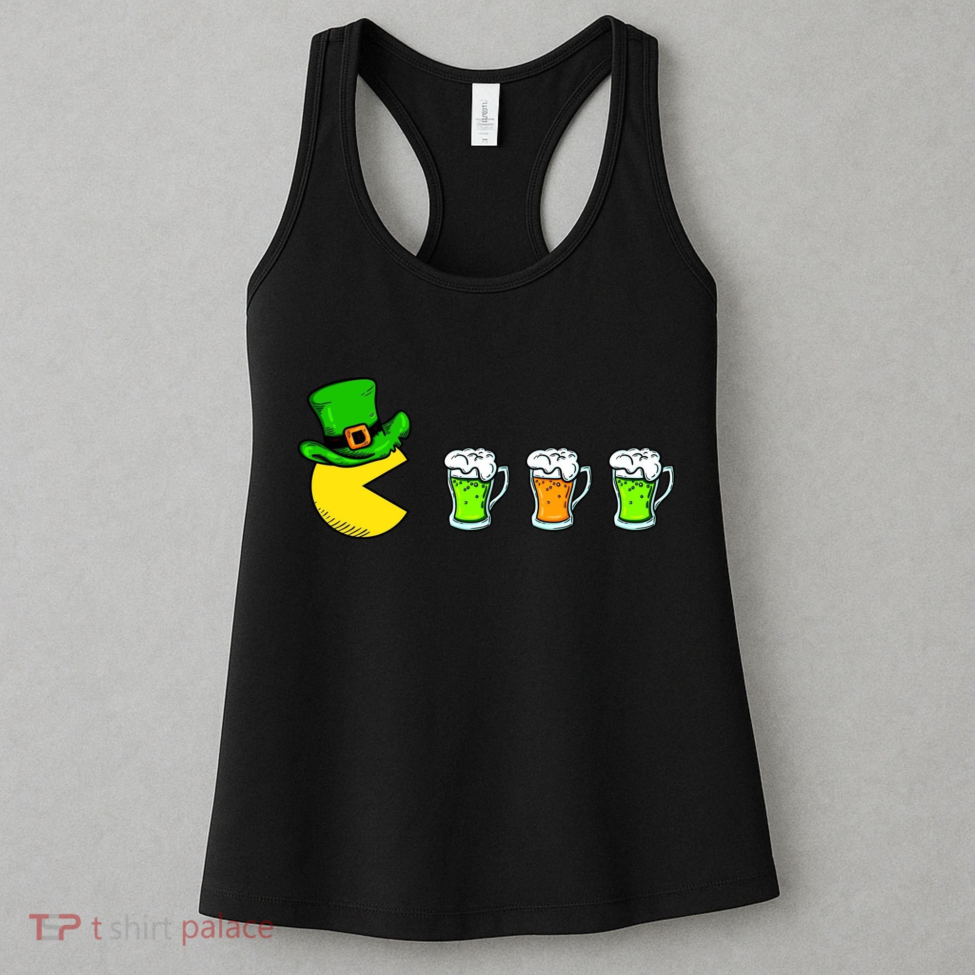 Retro St. Patrick's Day Drinking Game Women's Tank Top