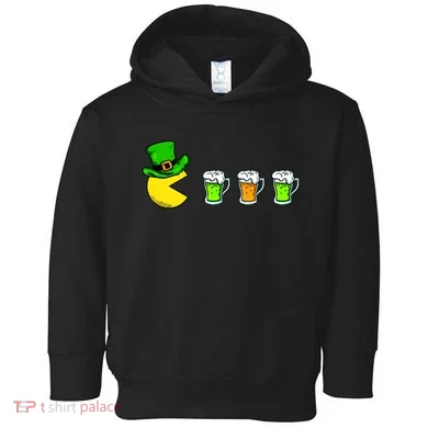Retro St. Patrick's Day Drinking Game Toddler Hoodie