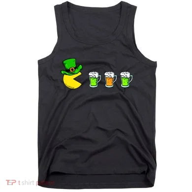 Retro St. Patrick's Day Drinking Game Tank Top