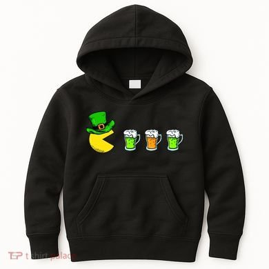 Retro St. Patrick's Day Drinking Game Kids Hoodie