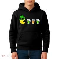 Retro St. Patrick's Day Drinking Game Kids Hoodie thumb 4