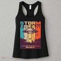Retro Storm Area 51 UFO They Can't Stop Us All Women's Tank Top thumb 3