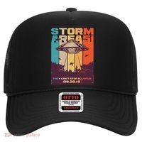 Retro Storm Area 51 UFO They Can't Stop Us All Hat thumb 0
