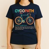 Retro Style Colors Cycopath Definition T-Shirt thumb 4
