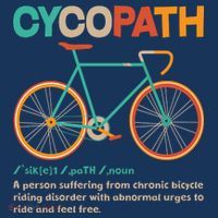 Retro Style Colors Cycopath Definition T-Shirt thumb 7