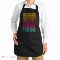 Retro Style Rainbow Vaccinated Apron thumb 2