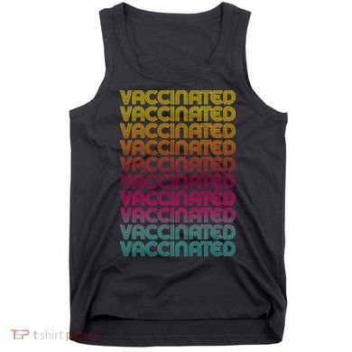 Retro Style Rainbow Vaccinated Tank Top