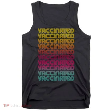 Retro Style Rainbow Vaccinated Tank Top