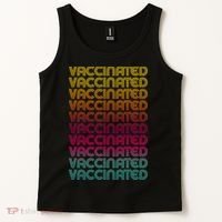 Retro Style Rainbow Vaccinated Tank Top thumb 2