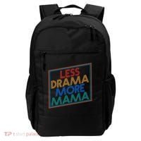 Retro Styled Less Drama More Mama Backpack thumb 0