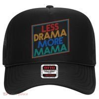 Retro Styled Less Drama More Mama Hat thumb 0