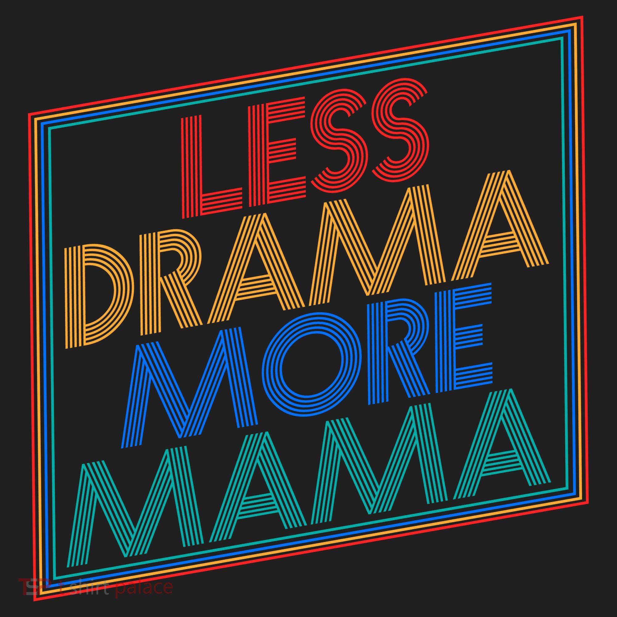 Retro Styled Less Drama More Mama Hat