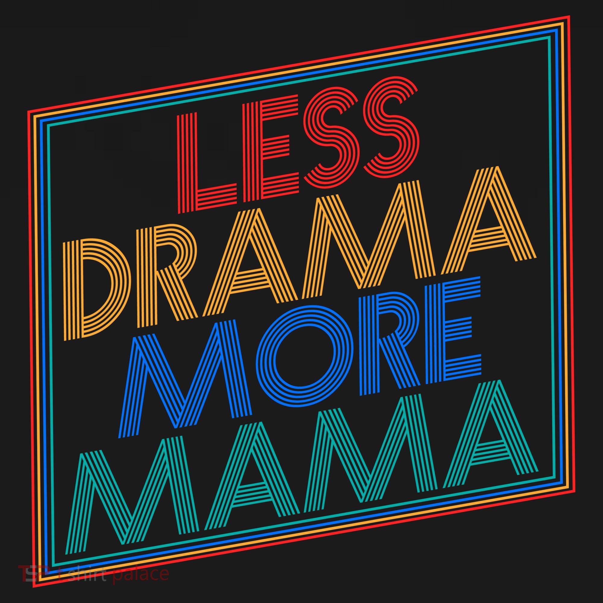Retro Styled Less Drama More Mama Visor