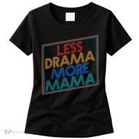 Retro Styled Less Drama More Mama Women's T-Shirt thumb 0