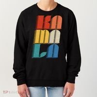 Retro Styled Text Kamala Harris Women's Sweatshirt thumb 0