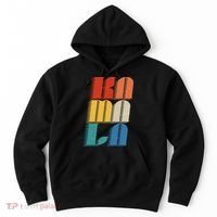 Retro Styled Text Kamala Harris Hoodie thumb 0