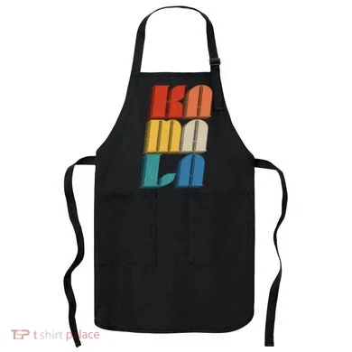 Retro Styled Text Kamala Harris Apron