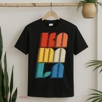 Retro Styled Text Kamala Harris T-Shirt thumb 2