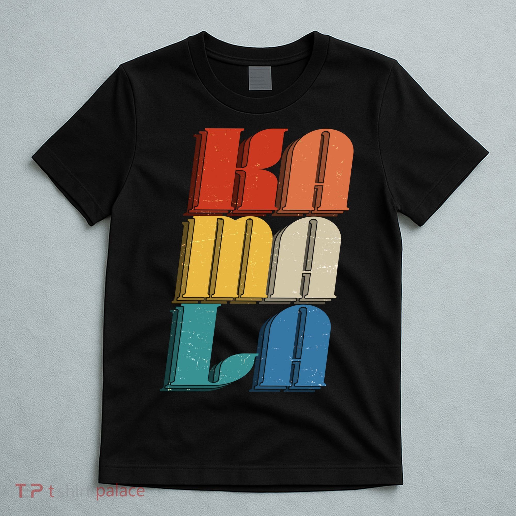 Retro Styled Text Kamala Harris T-Shirt