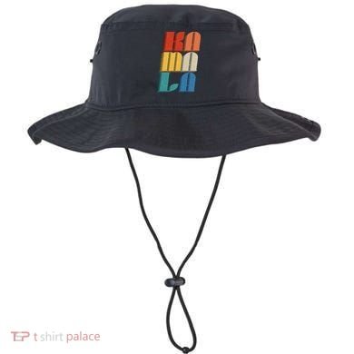 Retro Styled Text Kamala Harris Bucket Hat