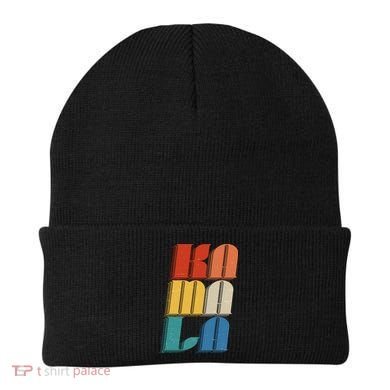 Retro Styled Text Kamala Harris Beanie