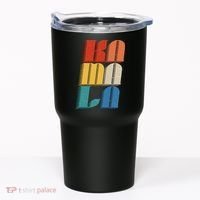 Retro Styled Text Kamala Harris Tumbler thumb 0