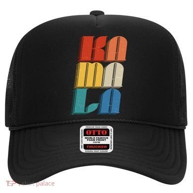 Retro Styled Text Kamala Harris Hat