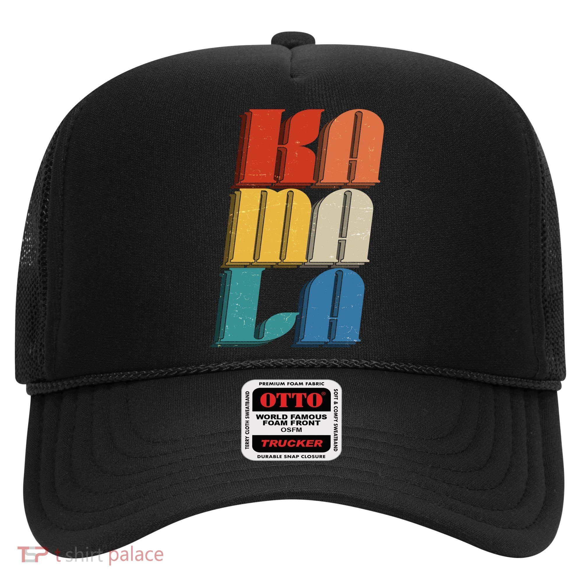 Retro Styled Text Kamala Harris Hat