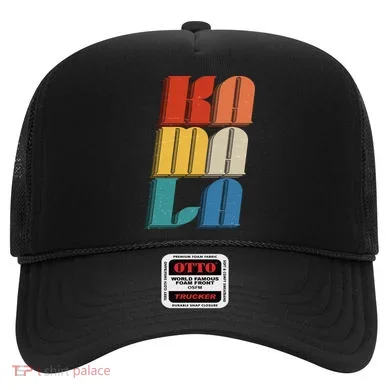 Retro Styled Text Kamala Harris Hat