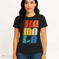 Retro Styled Text Kamala Harris Women's T-Shirt thumb 4