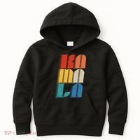 Retro Styled Text Kamala Harris Kids Hoodie thumb 0
