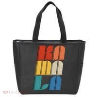 Retro Styled Text Kamala Harris Tote Bag thumb 0