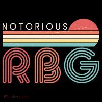 Retro Sun Notorious RBG Ruth Bader Ginsburg Tribute Women's Hoodie thumb 2