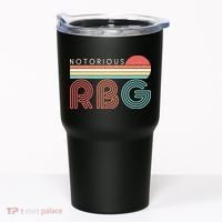 Retro Sun Notorious RBG Ruth Bader Ginsburg Tribute Tumbler thumb 0
