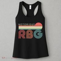 Retro Sun Notorious RBG Ruth Bader Ginsburg Tribute Women's Tank Top thumb 3