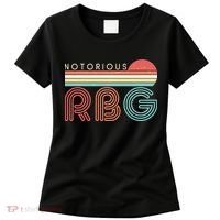 Retro Sun Notorious RBG Ruth Bader Ginsburg Tribute Women's T-Shirt thumb 0