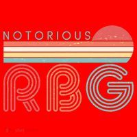 Retro Sun Notorious RBG Ruth Bader Ginsburg Tribute Santa Hat thumb 1