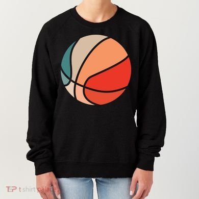 Retro Sunset Basketball Women's Sweatshirt