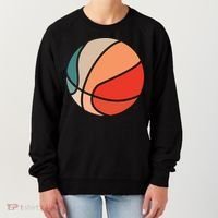 Retro Sunset Basketball Women's Sweatshirt thumb 0