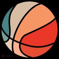 Retro Sunset Basketball Polo thumb 3
