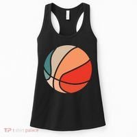 Retro Sunset Basketball Women's Tank Top thumb 0