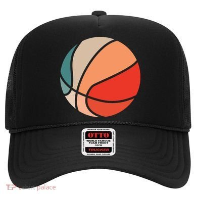 Retro Sunset Basketball Hat