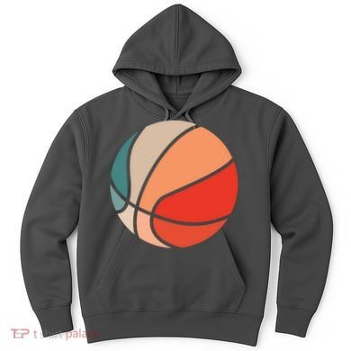 Retro Sunset Basketball Hoodie