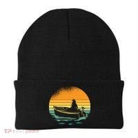 Retro Sunset Boat Beanie thumb 0