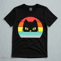 Retro Sunset Cat T-Shirt thumb 5