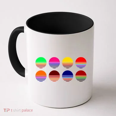 Retro Sunsets Coffee Mug